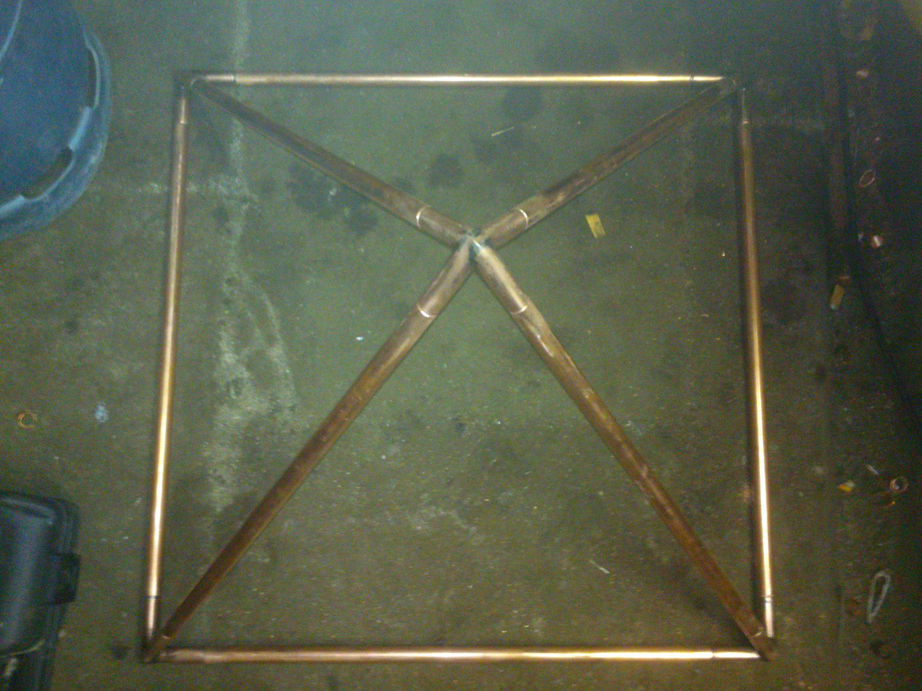 Archive d’atelier : fabrication métallique et pyramides BSA Concept — 2013