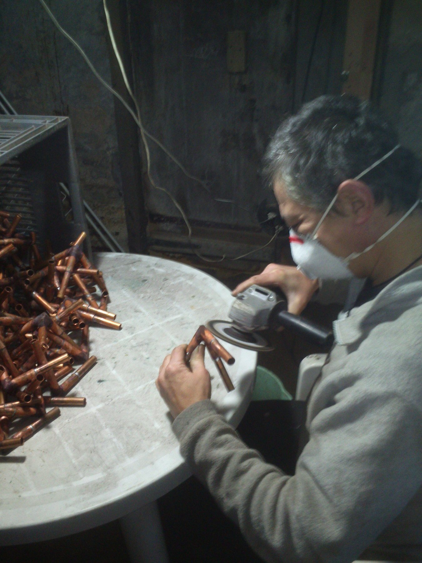 Archive d’atelier : fabrication métallique et pyramides BSA Concept — 2013