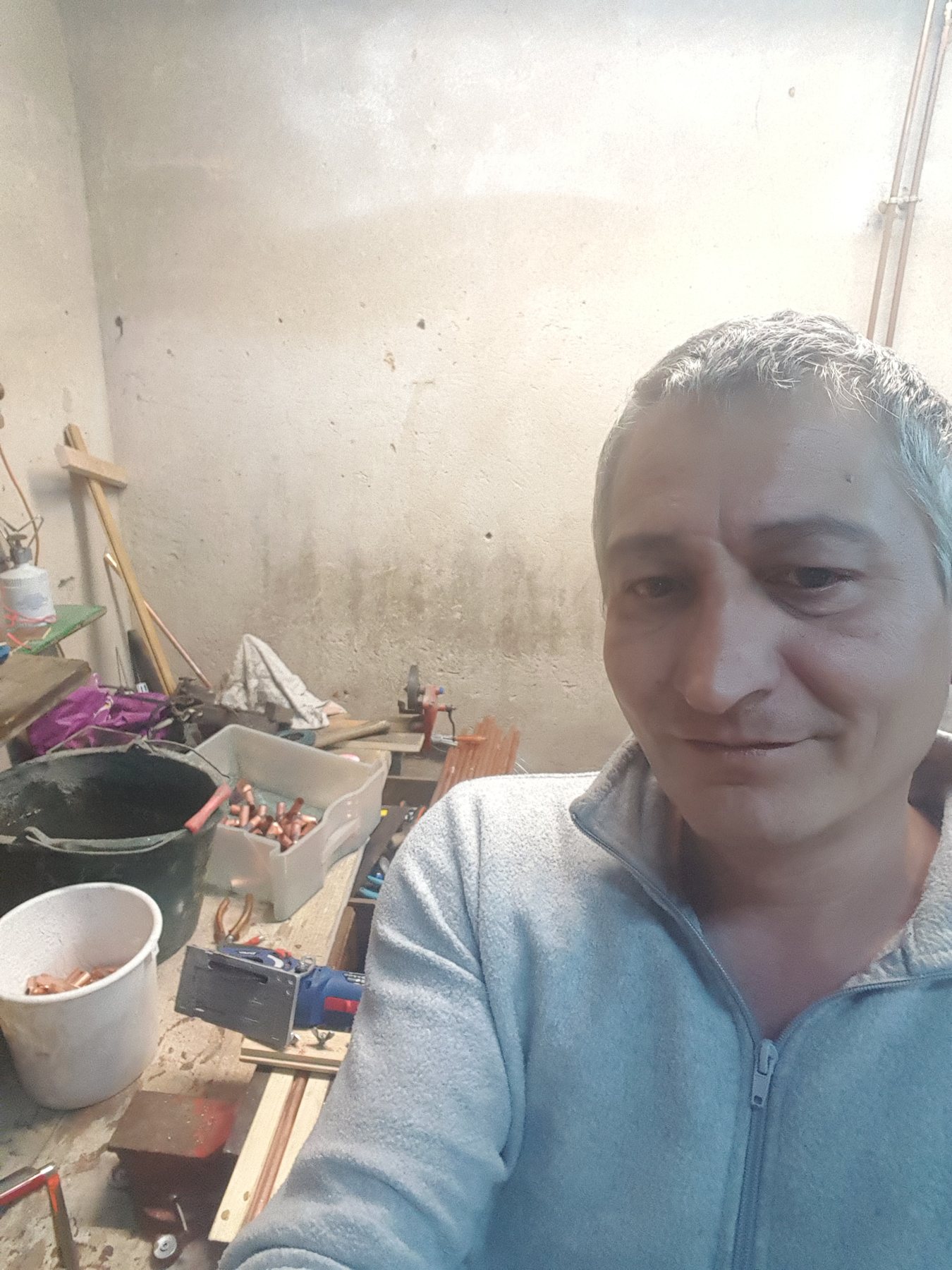 Fabrication artisanale BSA Concept : cuivre, connecteurs et structures — 2018